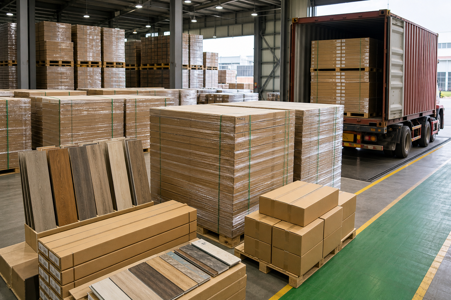 Inspection and packaging for export