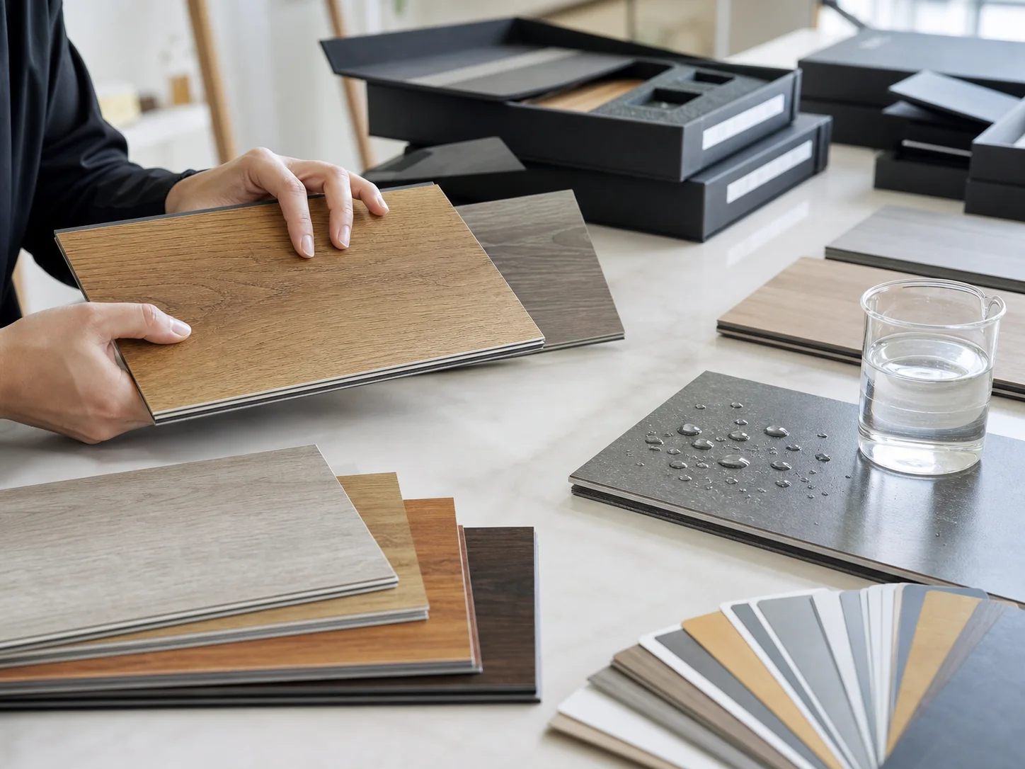 How to request SPC flooring samples before bulk orders
