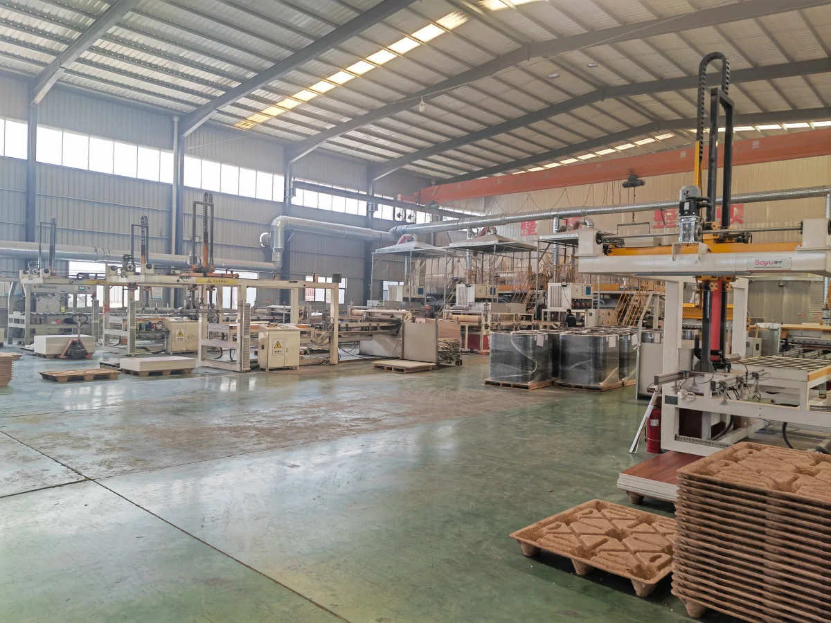 OEM SPC flooring samples and private label packaging customization