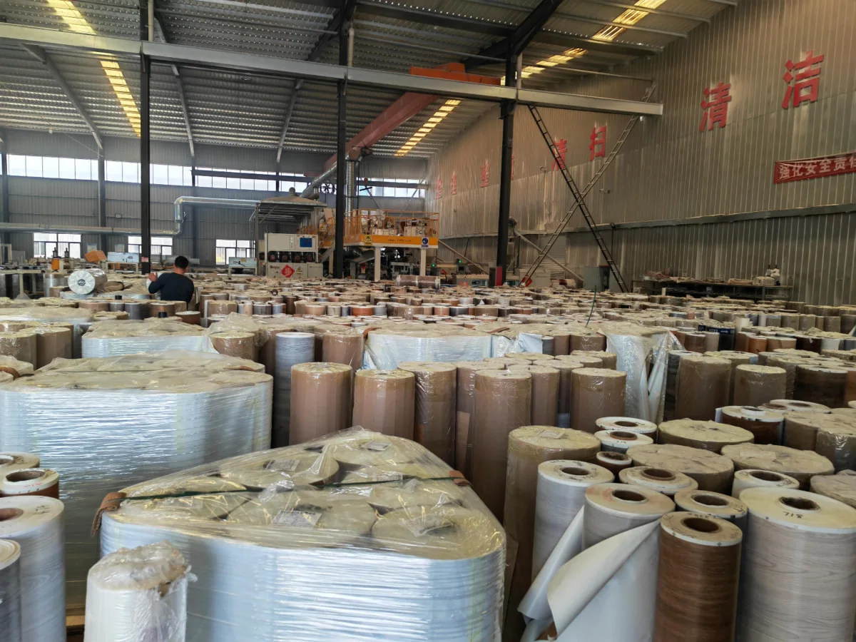 OEM SPC flooring custom thickness color backing packaging