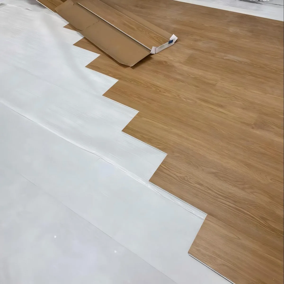 Private label SPC flooring collection case