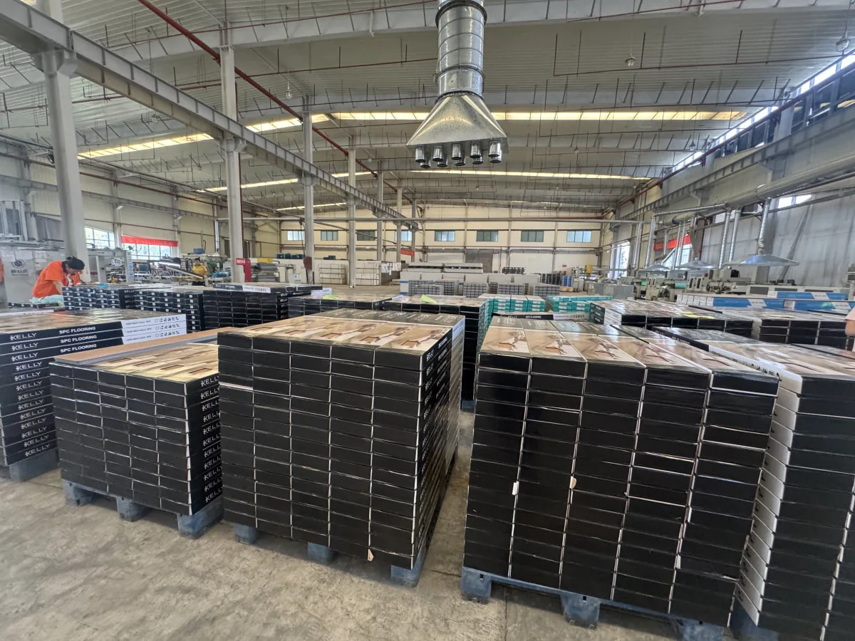 Regional market SPC flooring series case