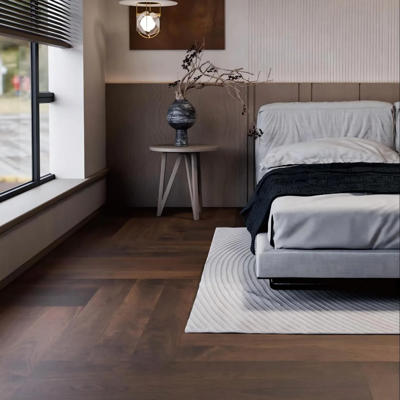 EIR SPC flooring embossed wood texture