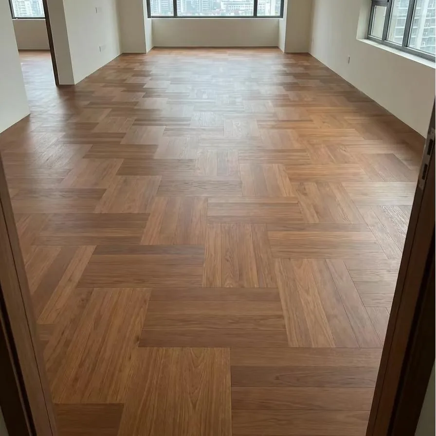 Click lock SPC flooring easy installation