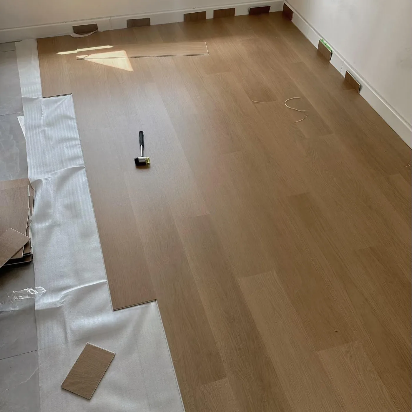 SPC flooring in shopping malls
