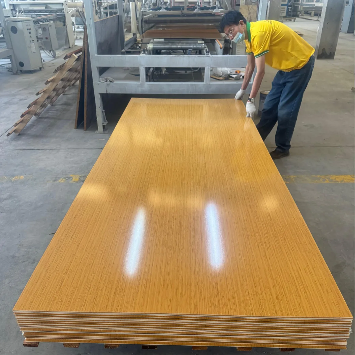SPC grille panels fluted interior decoration
