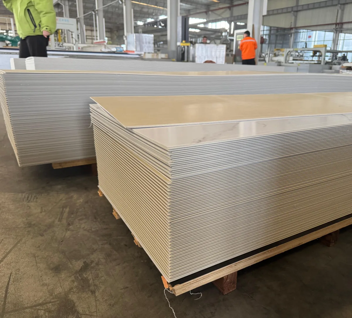 Marble SPC wall panels for bathrooms hotels
