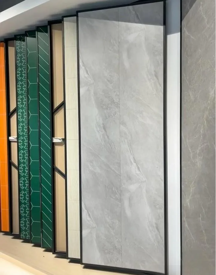 Custom fluted pattern SPC grille panels