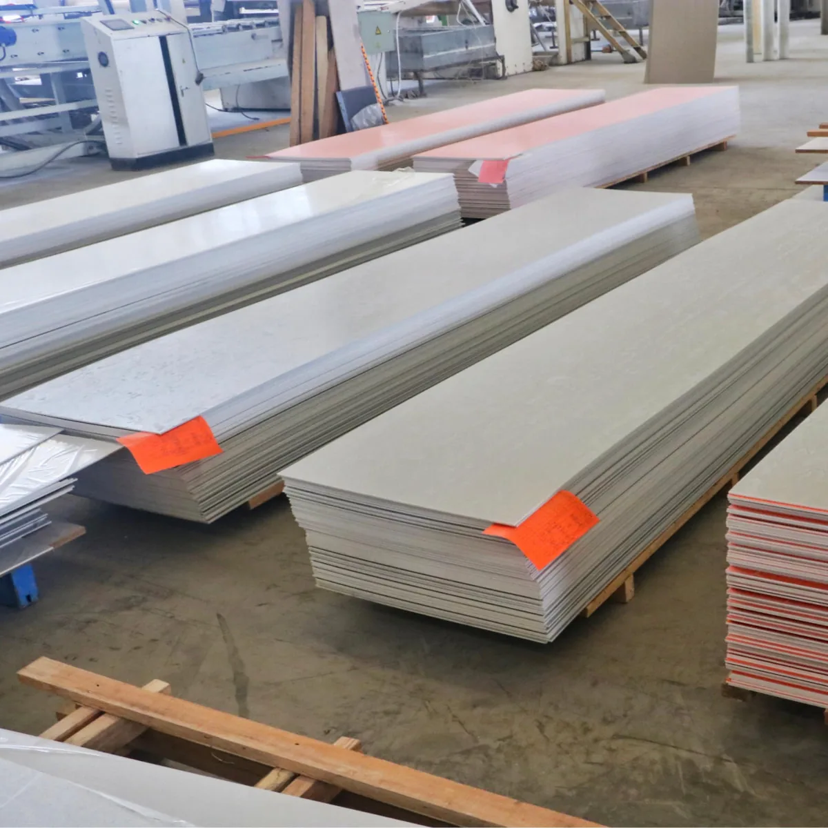 SPC grille panels for TV feature walls